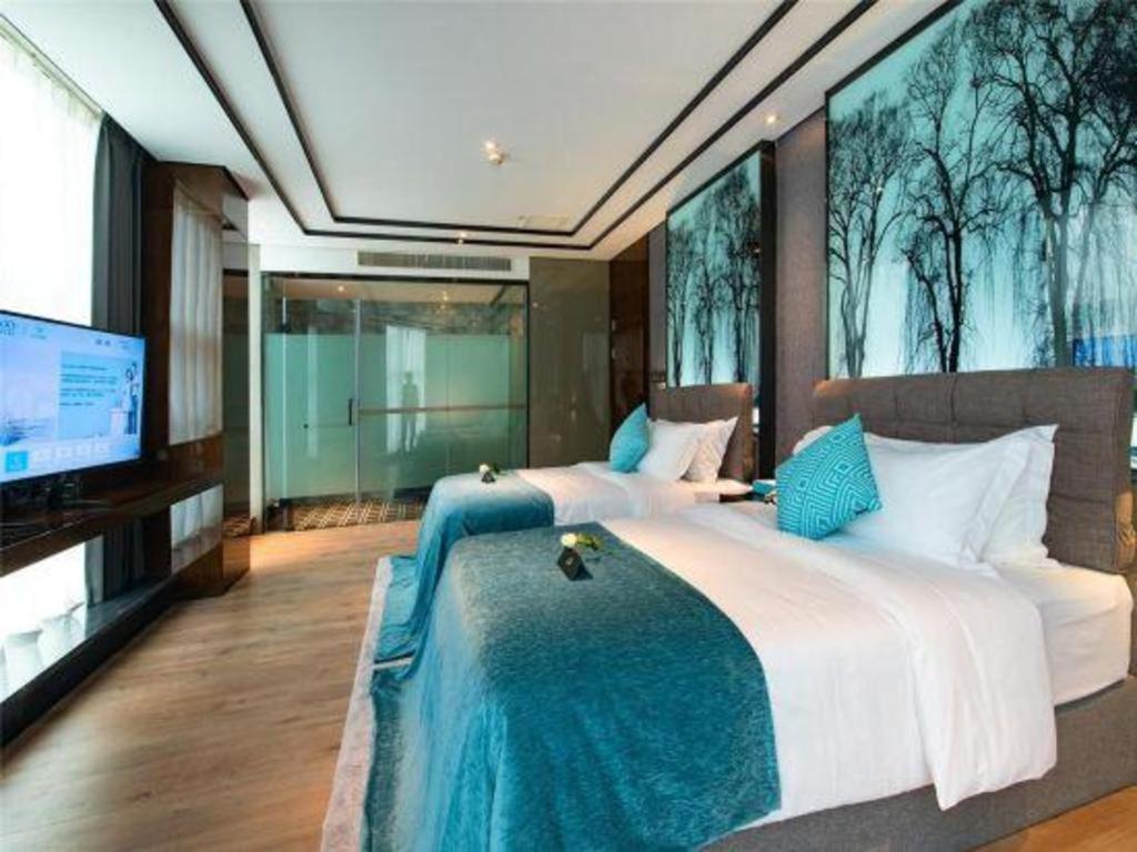 Xana Hotelle-Hotel Luzhou Baizitu Square Esterno foto