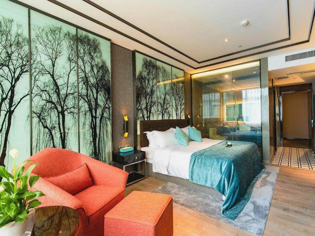 Xana Hotelle-Hotel Luzhou Baizitu Square Esterno foto