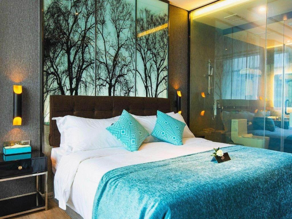 Xana Hotelle-Hotel Luzhou Baizitu Square Esterno foto
