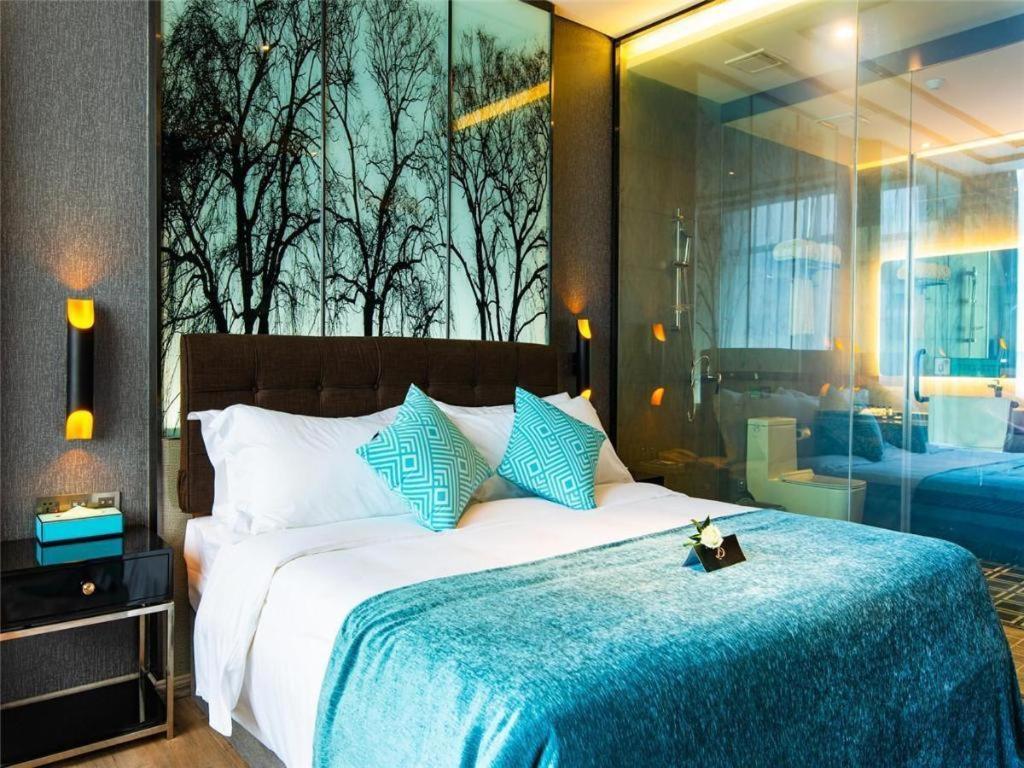 Xana Hotelle-Hotel Luzhou Baizitu Square Esterno foto